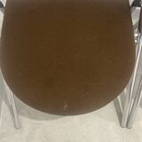 Set of 4 folding chairs in Trigano Hestia fabric