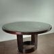 Marble and macassar dining table 1970 France