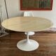 Saarinen table Knoll vintage 137 cm white marble
