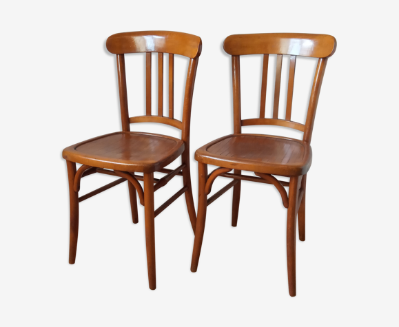 Paire de chaises bistrot