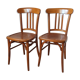 Pair of bistro chairs