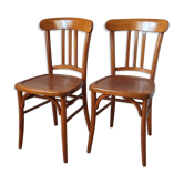 Paire de chaises bistrot