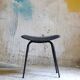 Curved vintage stool