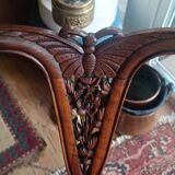 Rare chaise de chambre Napoléon III (1870/80), de style anglais