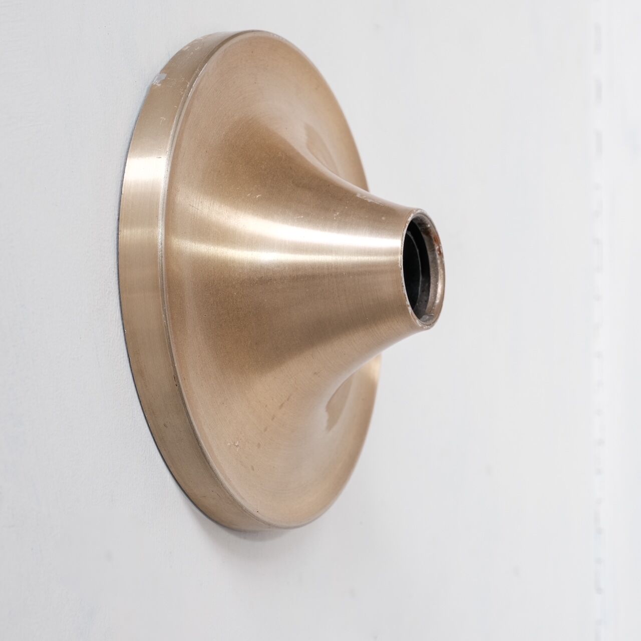 Pair of Mid-Century Italian Brass Wall or Ceiling Sconces (2 Pairs available)