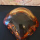 Ashtray or empty amber murano glass pocket