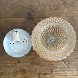Vintage champagne round ceiling light
