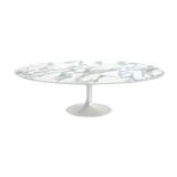 Table basse tulipe ovale par Eero Saarinen pour Knoll, années 1960