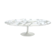 Table basse tulipe ovale par Eero Saarinen pour Knoll, années 1960