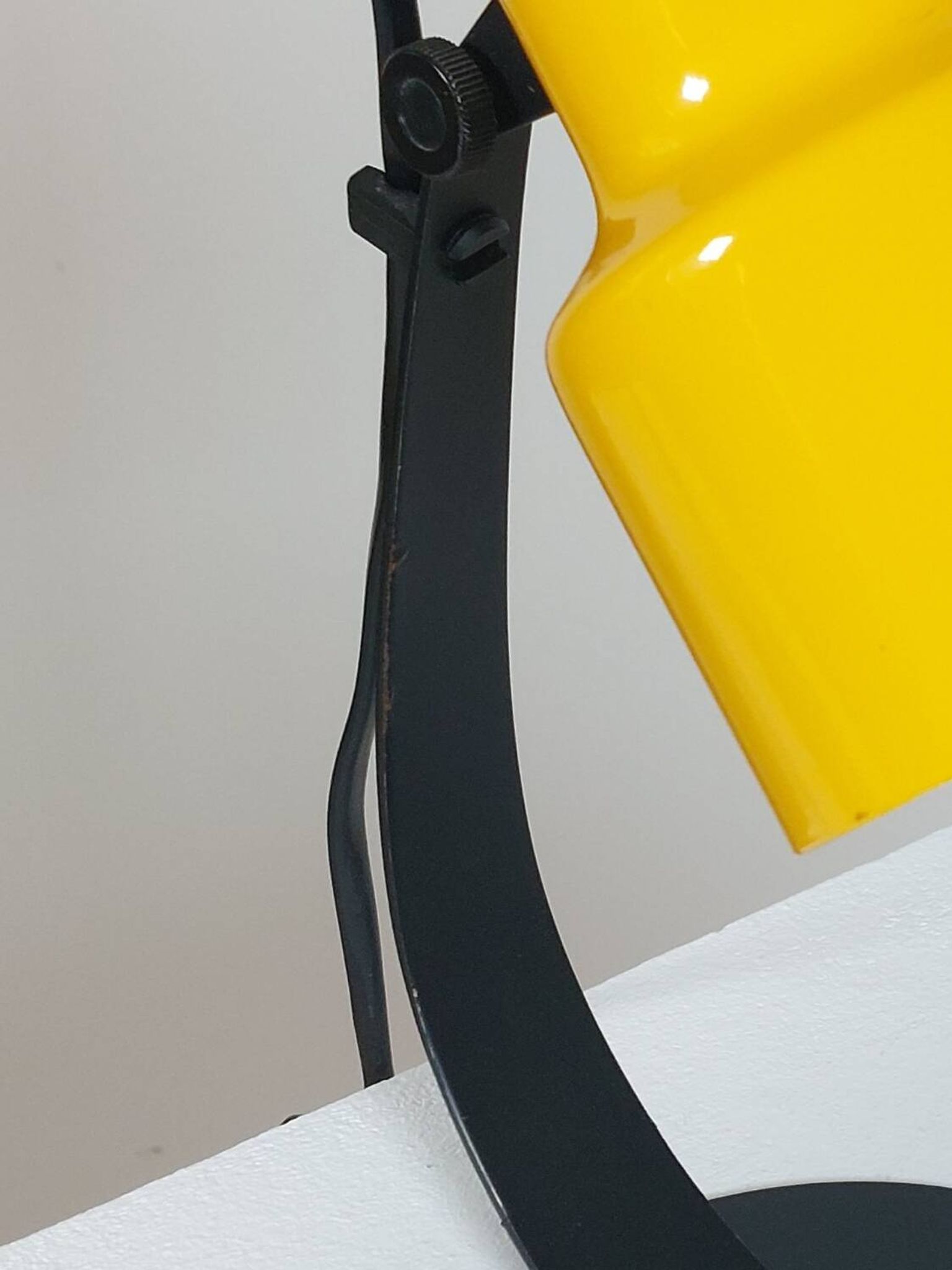 A pair of well-designed minimalist bedside lamps.