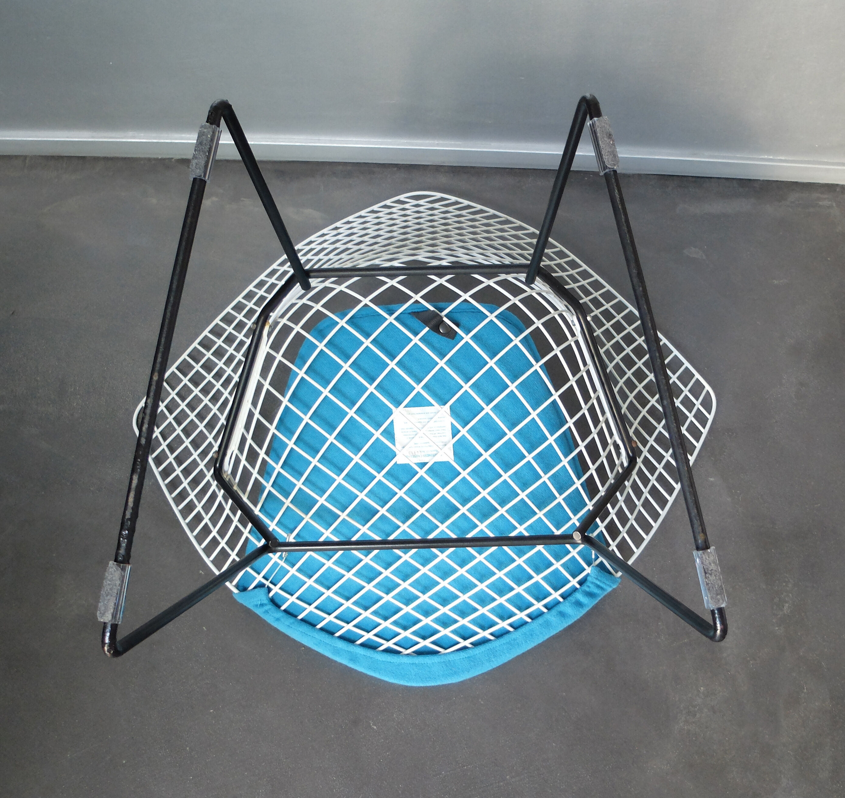 Fauteuil Diamond chair 421 par Harry Bertoia pour Knoll