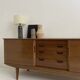 Vintage teak sideboard in Scandinavian style
