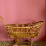 Rolling cradle for doll