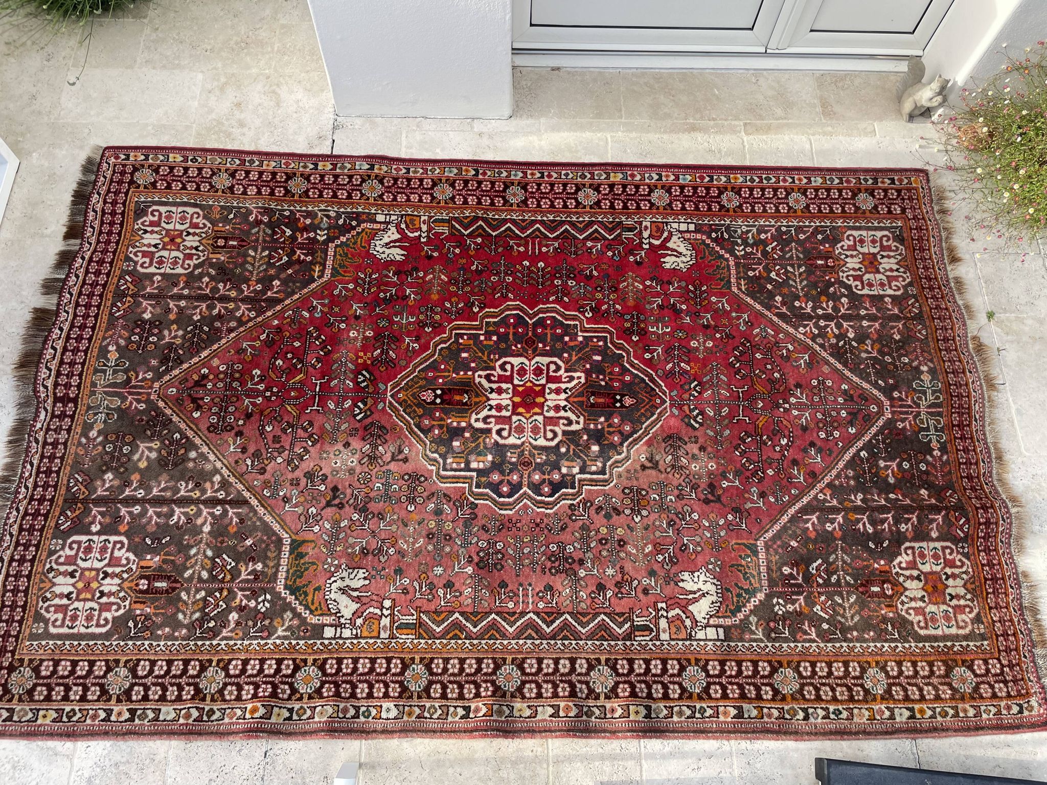 Handmade Iranian carpet 100% wool – 158 x 244 cm (image 1)