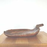 Brutalist fruit cut vintage art-popular in solid wood