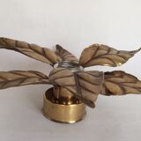 Wall light leaves by Willy Daro, 70s