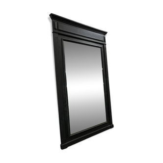 Vintage half-height floor mirror / standing mirror