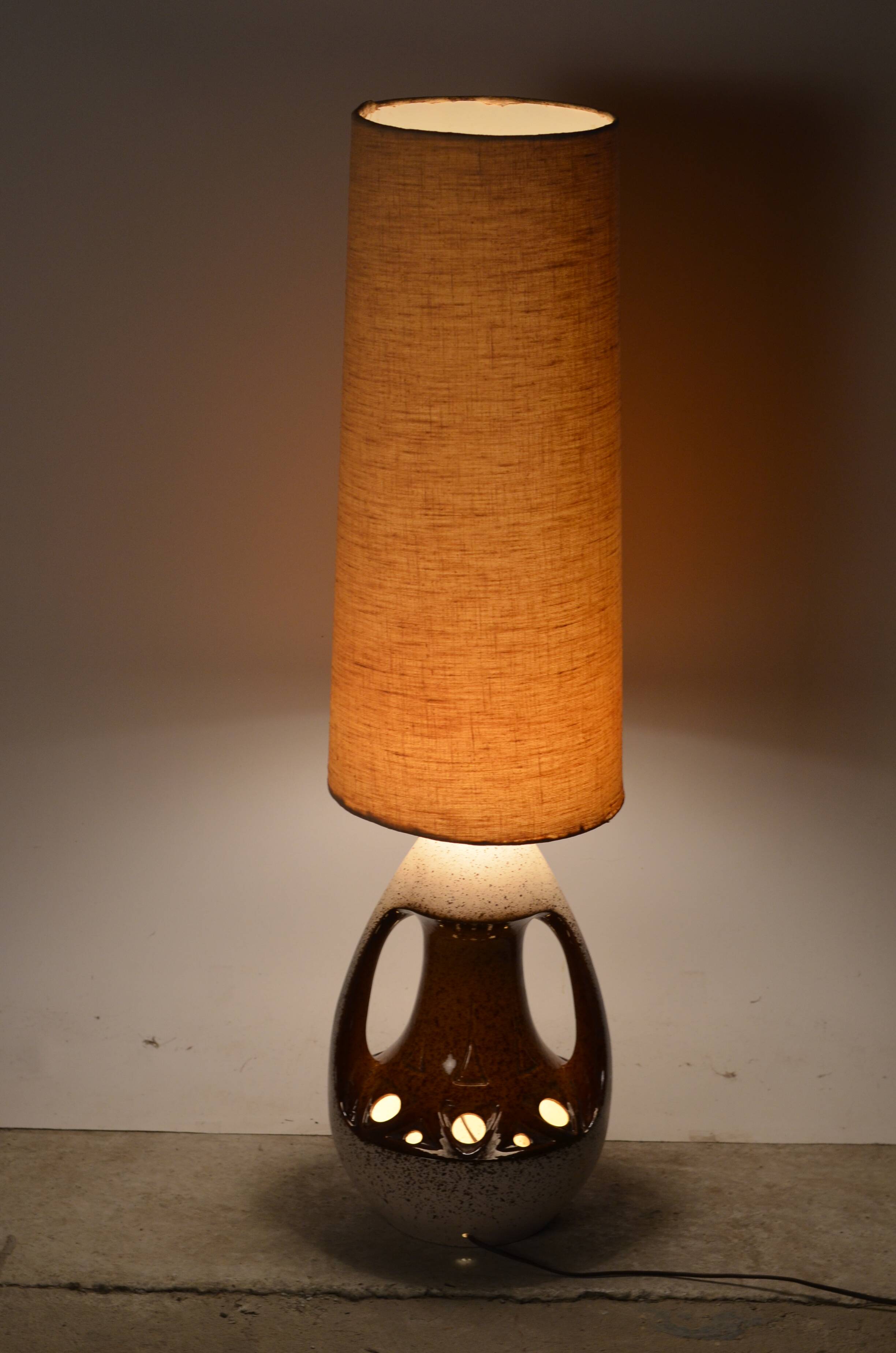 Baudin ceramic floor lamp