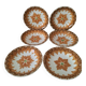 Set of 6 Vintage Italian Ironstone Plates S. Giovanni Valdarno