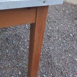 Vintage wooden formica kitchen table