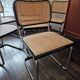 Set of 6 Cesca B32 Marcel Breuer black vintage chairs Made in Italy