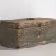 Small antique solid wood chest (c.1920) #73