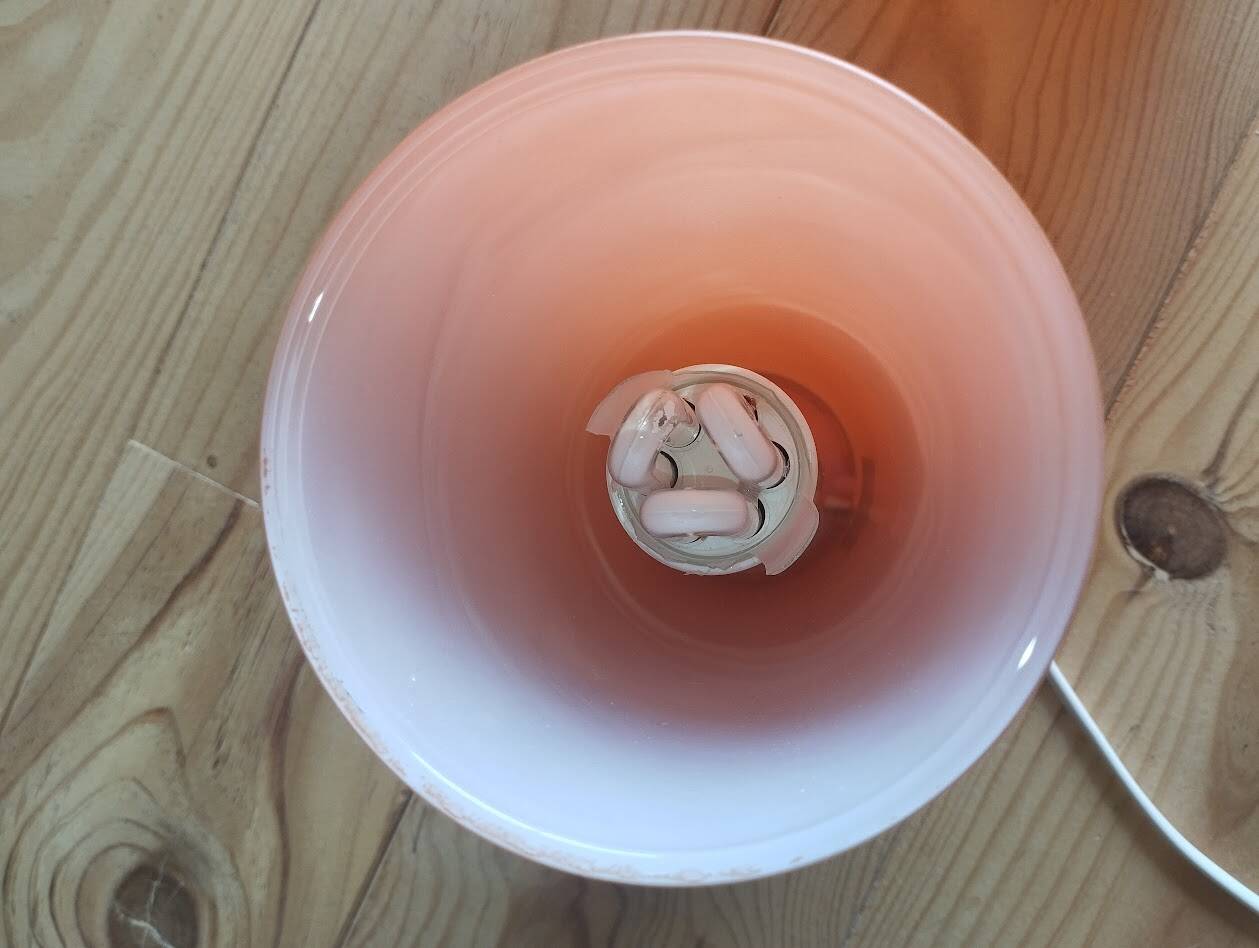 Ikea Gavik orange lamp – vintage design from the 70s/80s.