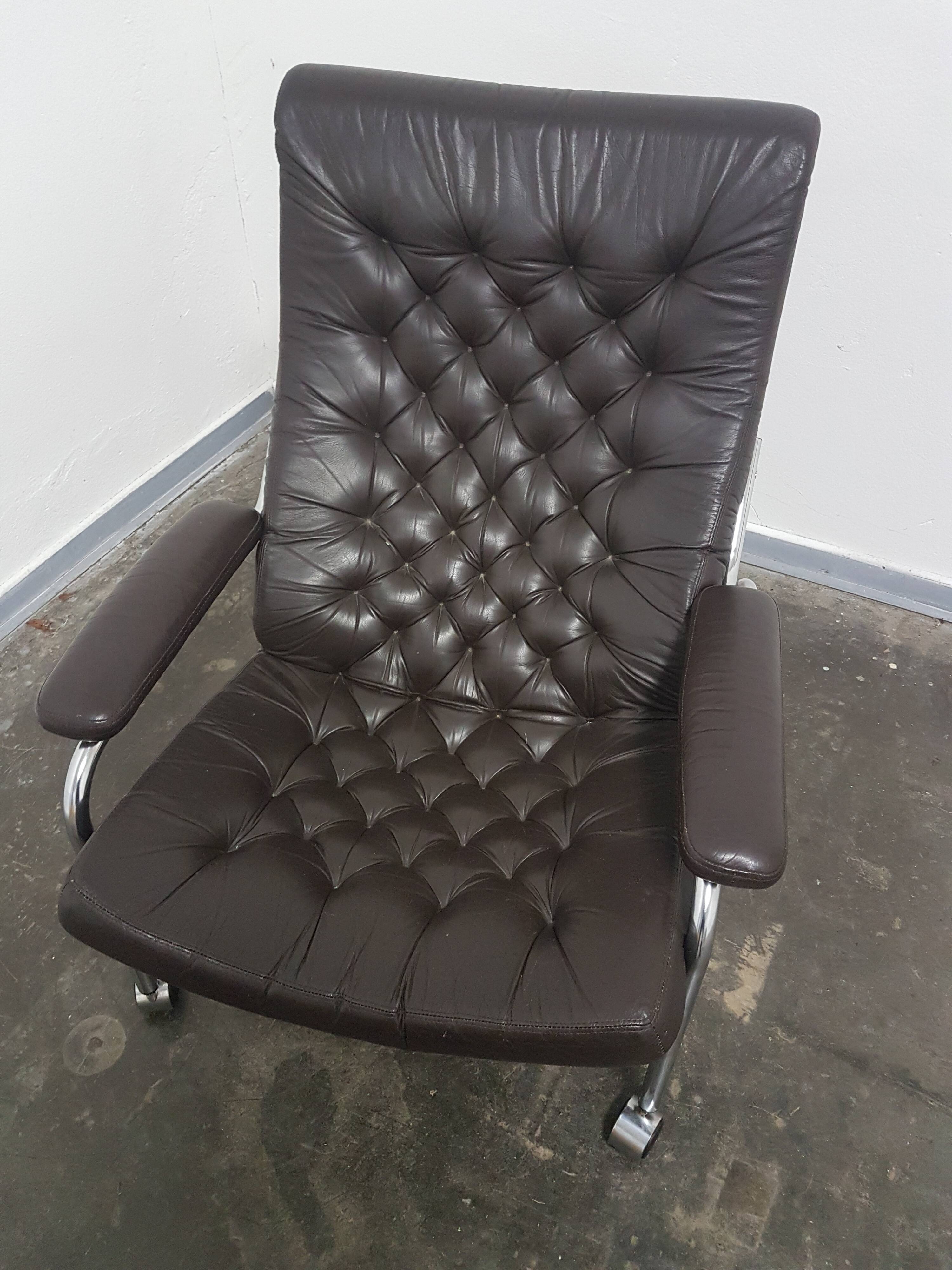 Vintage Ikea lounge chair Bore by Noboru Nakamura