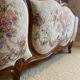 Bed frame basket Louis XV