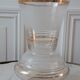 Granite vase gilded bordered years 50-60