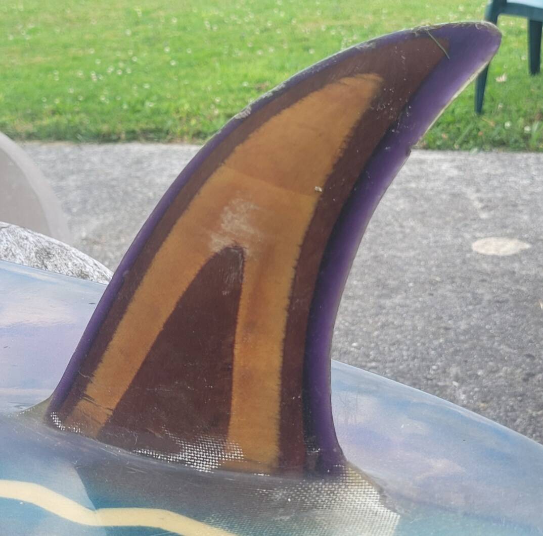 Vintage Danny Garland & Mike Conlan Surfboard for Space-Gypsy 1976