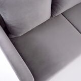 Canapé malmo gris, design scandinave