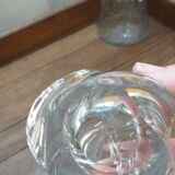 St. Louis crystal twisted soliflore vase
