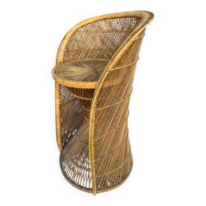 tabouret en rotin Naturel