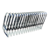 Expandable metal magazine rack