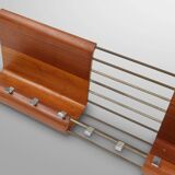 Mid-century coatrack by De Coene in bent plywood, Belgium 1960