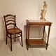 Table d’appoint style Louis XVI marbre