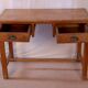 Old desk Burmese teak