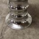 Paire de tabourets aluminium chromé Eichholtz 2000