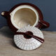 Tea service, coffee, faience de Longchamp, 50s