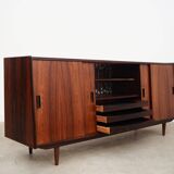 Buffet en palissandre, design danois, années 1970, production : Danemark