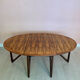 Danish rosewood dining table by Kurt Østervig 1960s