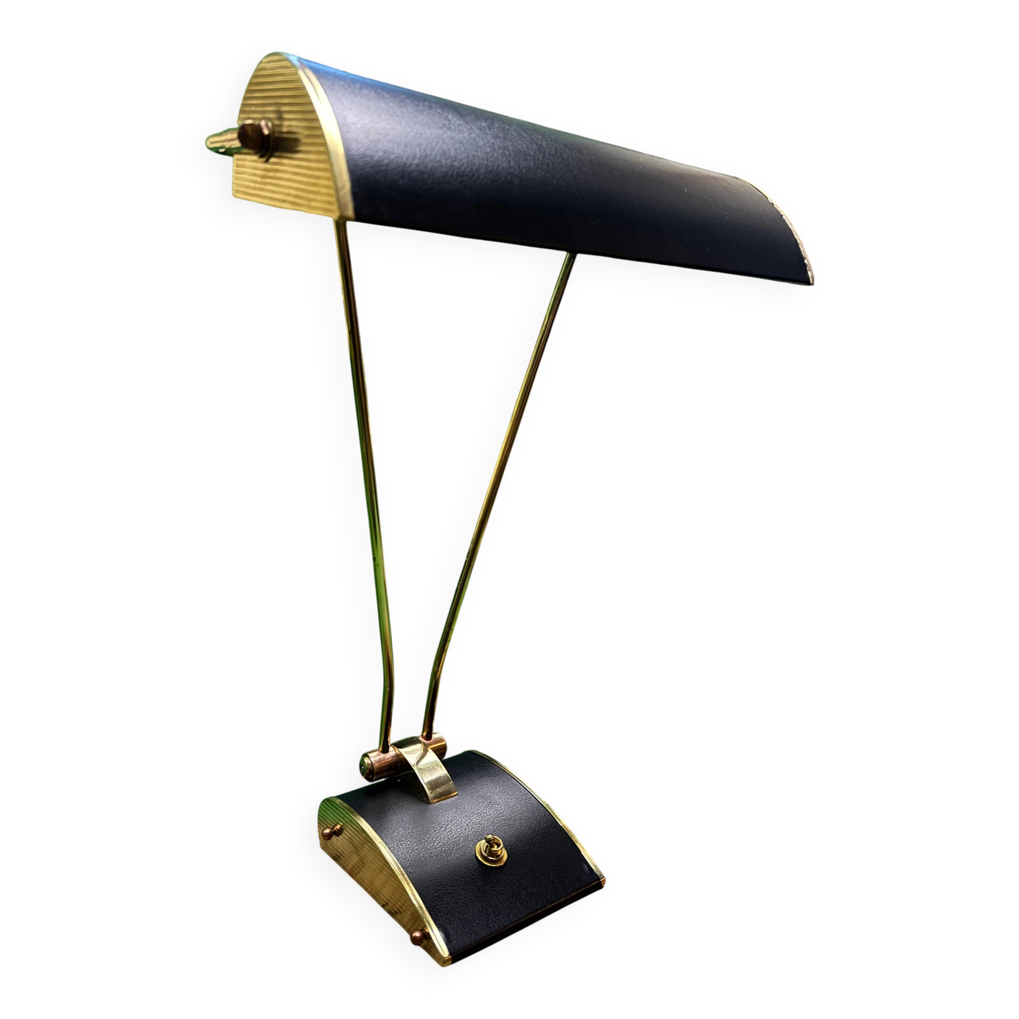 Original 1940s desk lamp by Eileen Gray for Jumo