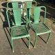 Garden table and 4 chairs set