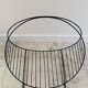 Magazine rack vintage log holder