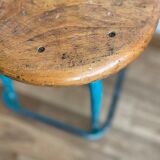 Swivel workshop high chair, vintage