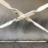 Former garden table folding iron table