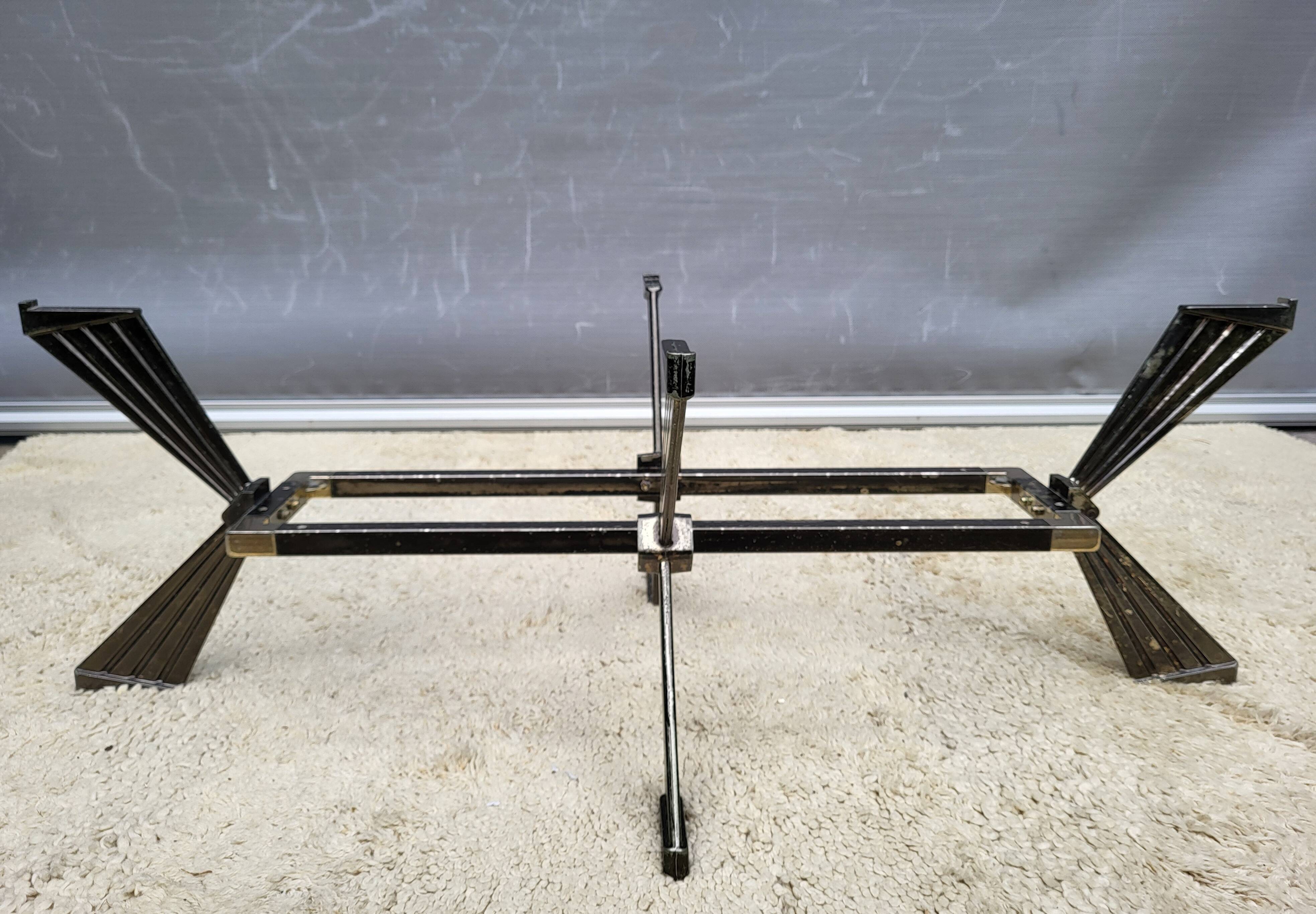 Art Deco oval coffee table 1940