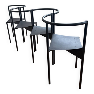 Fauteuils Wendy Wright de Philippe Starck pour Disform, 1986, lot de 4