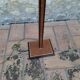 Floor lamp, vintage 80's reading light in elm burrier style, designed by robert de schuytener